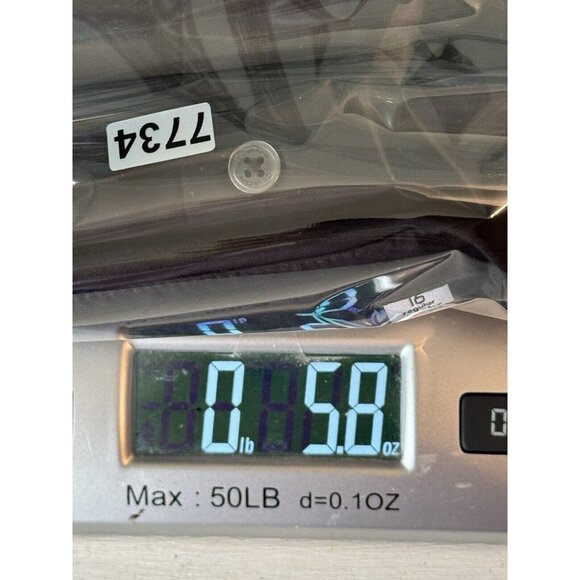 Calvin Klein Womens Slim Fit Stretch Button Up Career Top Sz 16 Black Minimalist - Picture 8 of 8